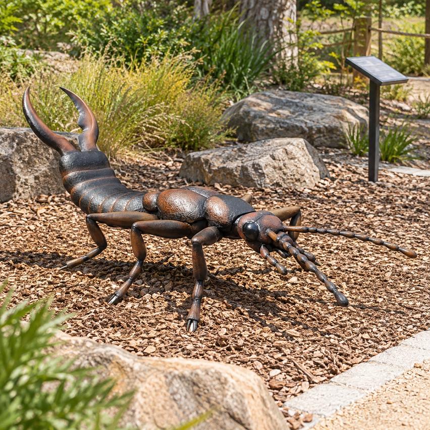Figura szczypawicy z kleszczykami do ścieżki edukacyjnej 280 cm