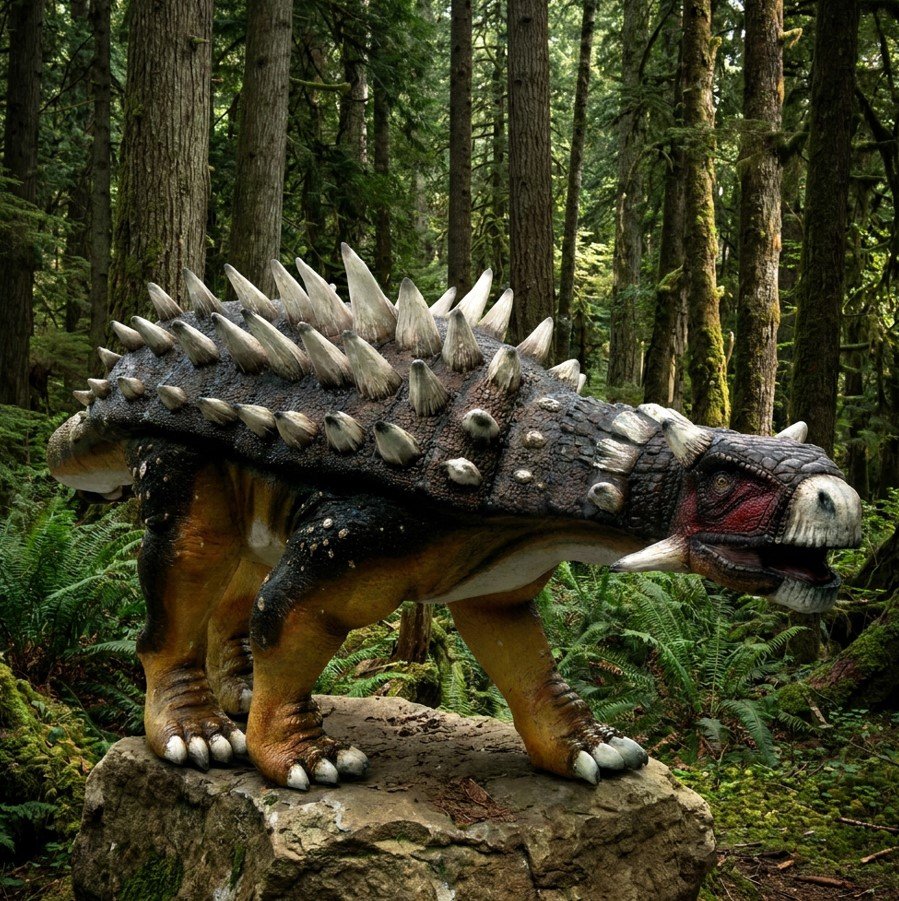 Ankylozaur (Ankylosaurus) figura dinozaura 680cm