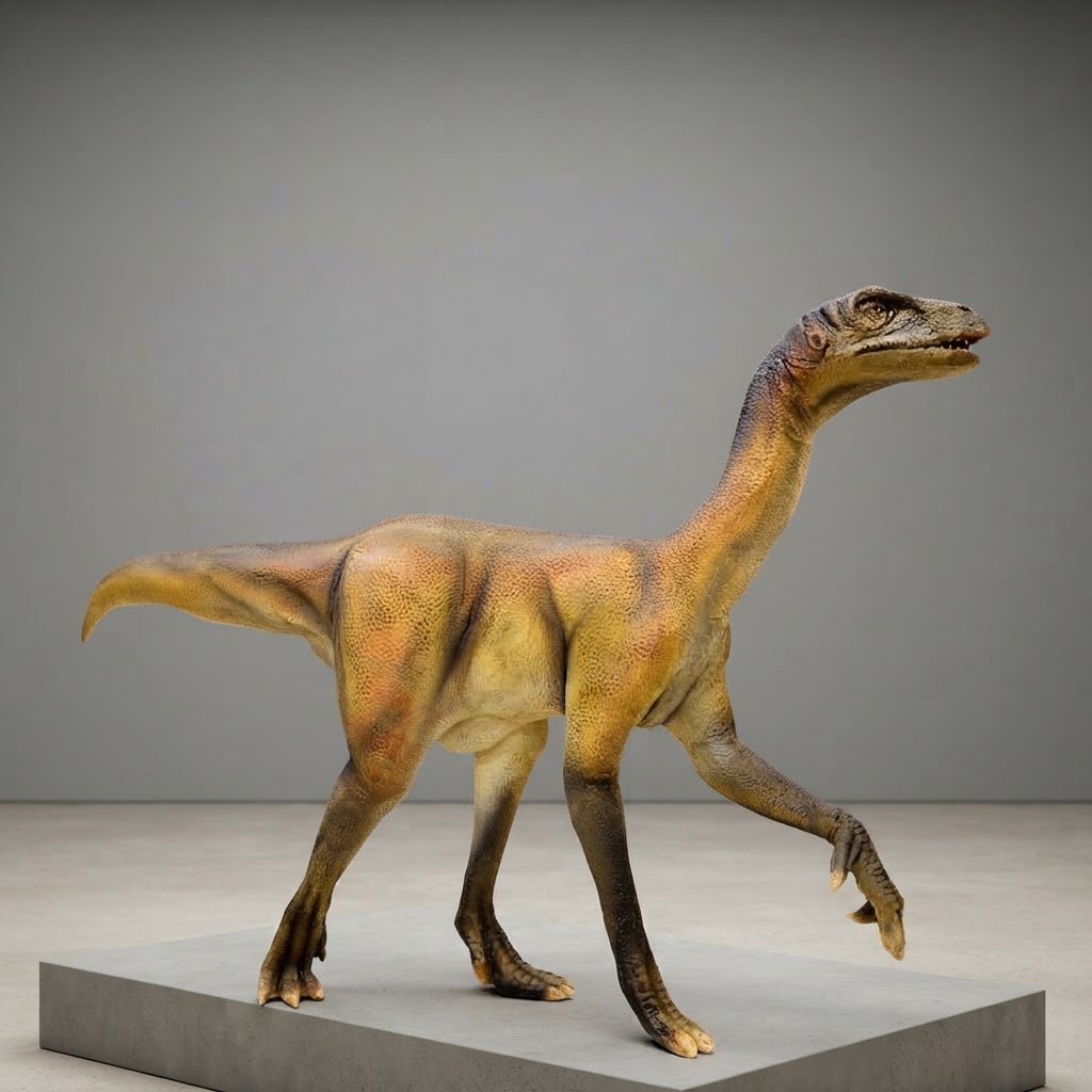 Ekspozycyjna figura dinozaura Silesaurus do muzeum i parku edukacyjnego 215 cm